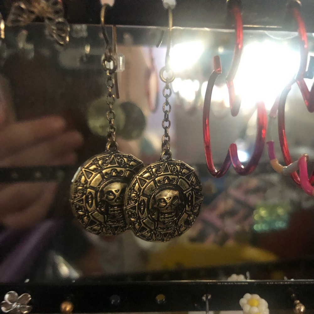 Pirates of the Caribbean earrings